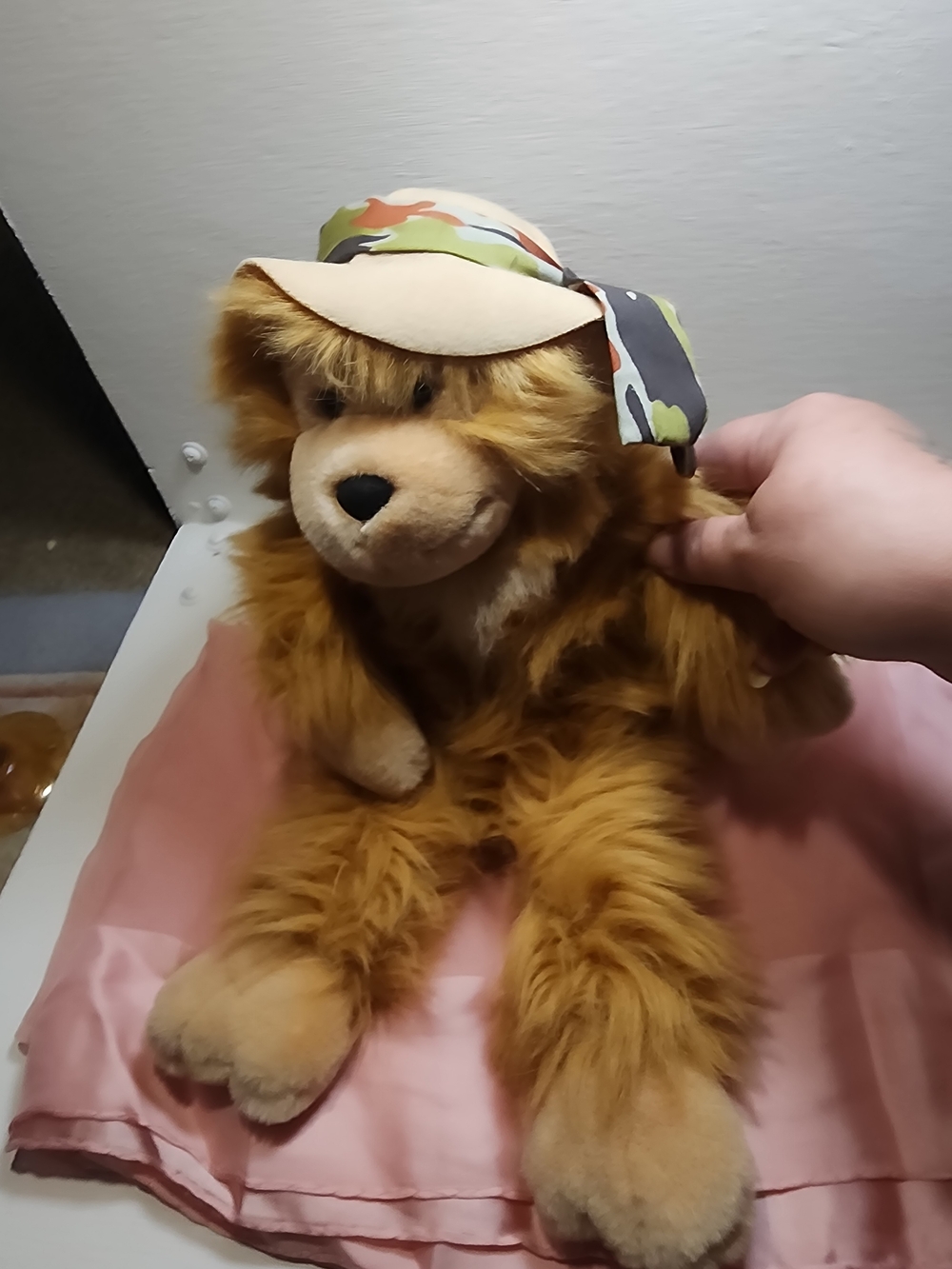 Russ Berrie Ginger Monkey Plush- Vintage 1980s